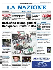 La Nazione Massa Carrara - 31 Agosto 2025
