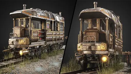 Mastering 3D: Modeling, Unwrapping, and Texturing a Train