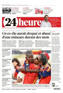 24 Heures - 21 Juillet 2026