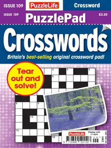 PuzzleLife PuzzlePad Crosswords - March 2025