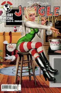 Jingle Belle Holiday Special-Santa Claus vs Frankenstein 01 Both Covers 2008 The Scangstas
