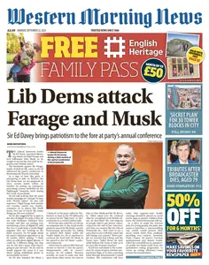 Western Morning News - 22 September 2025