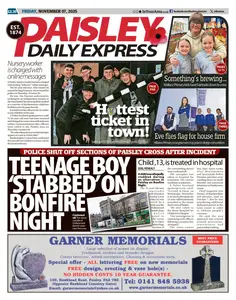 Paisley Daily Express - 7 November 2025