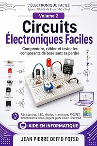 Électronique Facile Volume 2: Circuits Électroniques Faciles Comprendre, câbler et tester les composants de base sans se