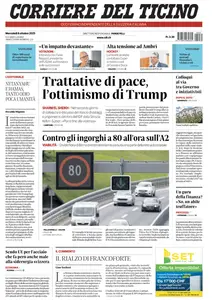 Corriere del Ticino - 8 Ottobre 2025