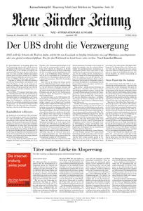 Neue Zürcher Zeitung International - 28 Dezember 2024