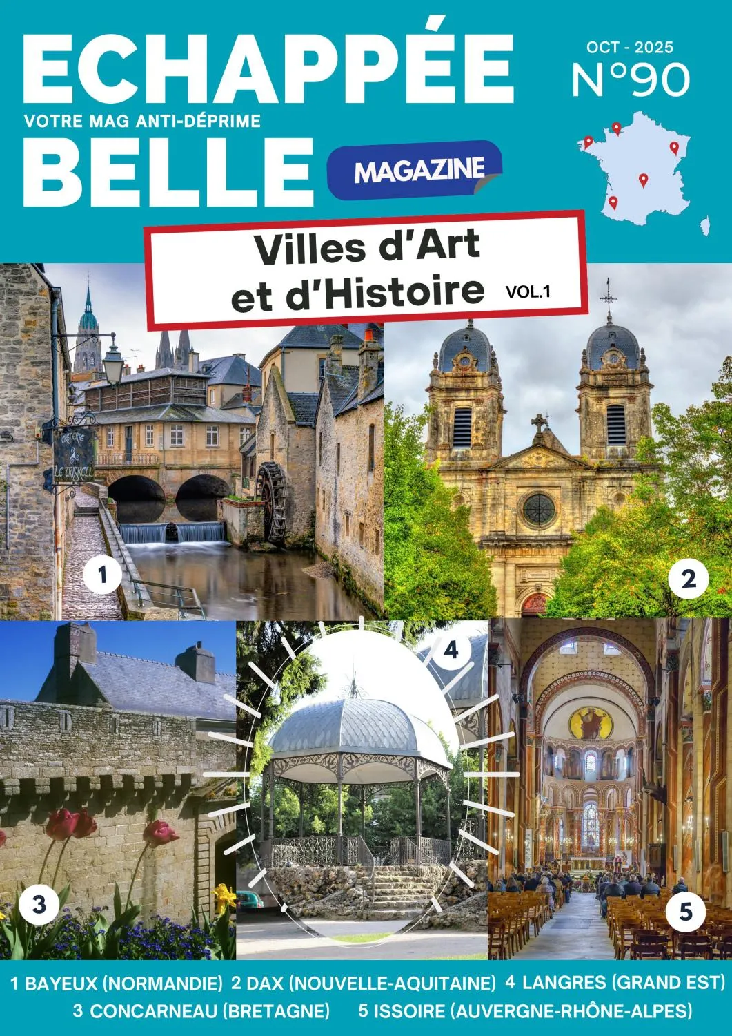 Echappée Belle Magazine N.90 - Octobre 2025