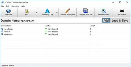 VovSoft Domain Checker 4.1 Portable