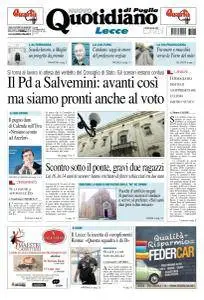 Quotidiano di Puglia Lecce - 16 Ottobre 2017