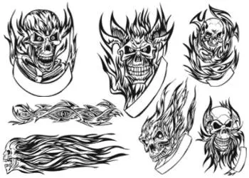 Skulls Brushes for Adobe Photoshop