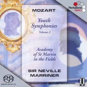 Sir Neville Marriner, ASMF - W.A. Mozart: Youth Symphonies, Vol. 2 (2004) MCH SACD ISO + DSD64 + Hi-Res FLAC