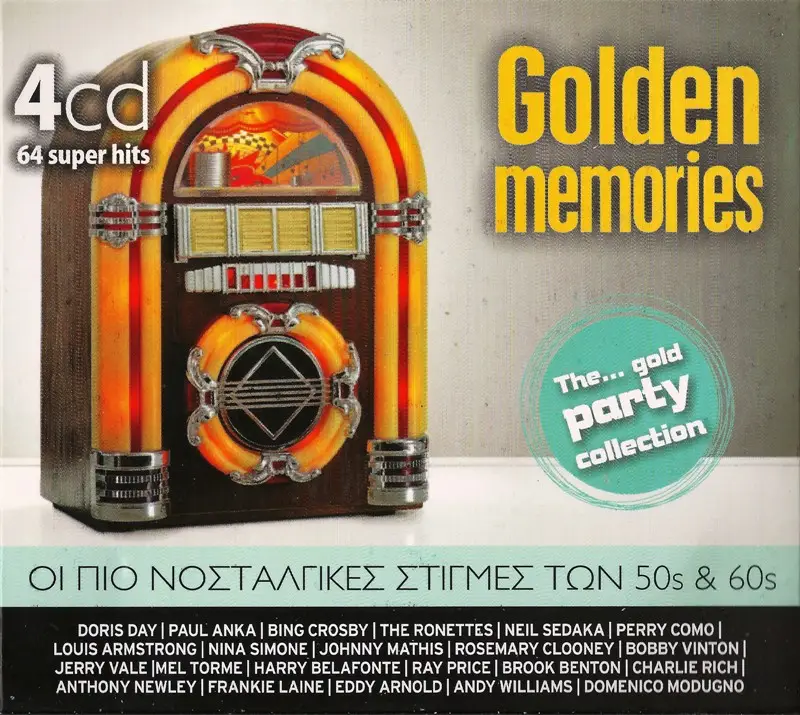 V.A. - Golden Memories: The gold party collection (4CD, 2012)