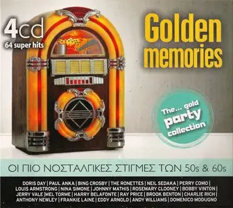 V.A. - Golden Memories: The gold party collection (4CD, 2012)