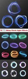 Vectors - Shiny Circle Light Effects