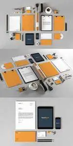 CreativeMarket - Branding identity MockUps + Template