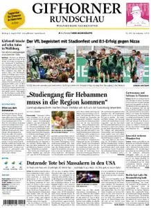 Gifhorner Rundschau - Wolfsburger Nachrichten - 05. August 2019