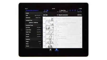 Managing a Video Production with an iPad (2014)