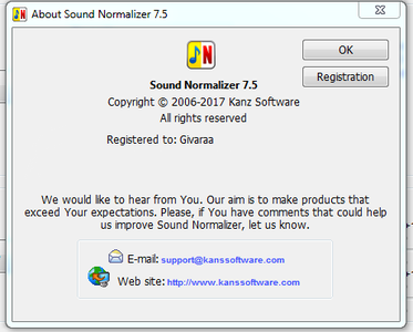 Sound Normalizer 7.5 Multilingual + Portable