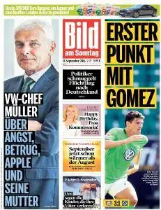 Bild am Sonntag - 11 September 2016