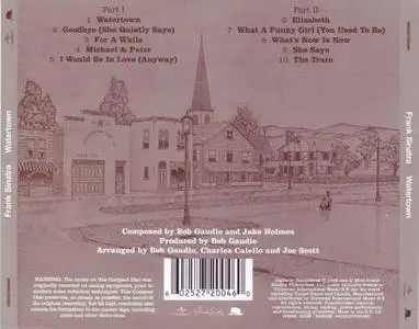 Frank Sinatra - Watertown (1970) [2010, Remastered Reissue]