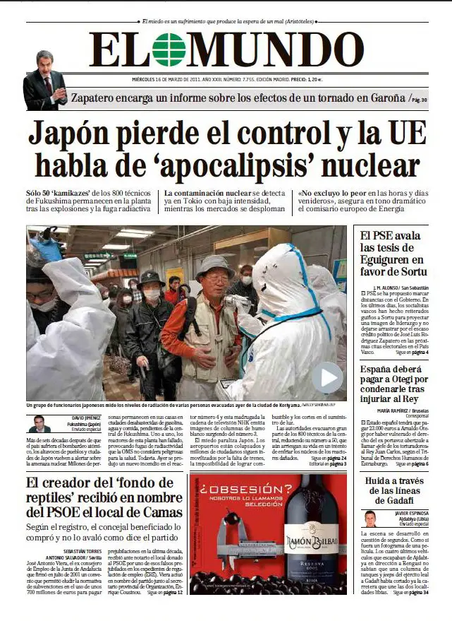 El Mundo - 16 Marzo 2011