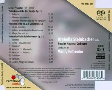 Arabella Steinbacher, Russian National Orchestra, Vasily Petrenko - Prokofiev: Violin Concertos (2012)