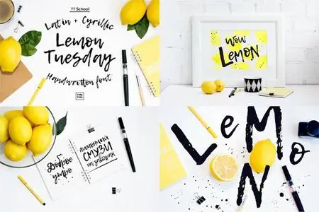 Lemon Tuesday - Bold Handwritten Script Font