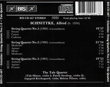 Alfred Schnittke - String Quartets Nos. 1-3 (1990) {BIS Schnittke Edition, BIS-467} (Item #5)