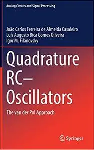 Quadrature RC-Oscillators: The van der Pol Approach