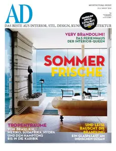 AD Architectural Digest (Deutsche Ausgabe) Magazin Juli August No 0708 2014