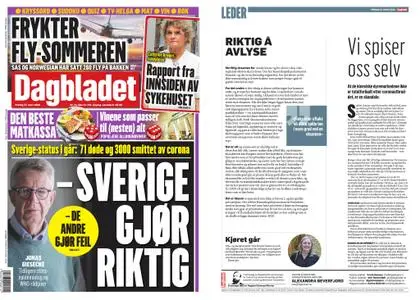 Dagbladet – 27. mars 2020