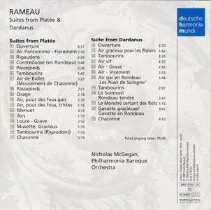 Nicholas McGegan - Rameau: Suites from Platée & Dardanus (2008) (Repost)