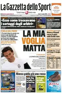 La Gazzetta dello Sport (07-11-09)