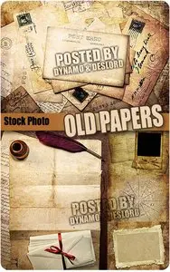 Old papers - UHQ Stock Photo