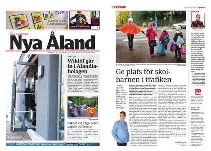 Nya Åland – 21 augusti 2018