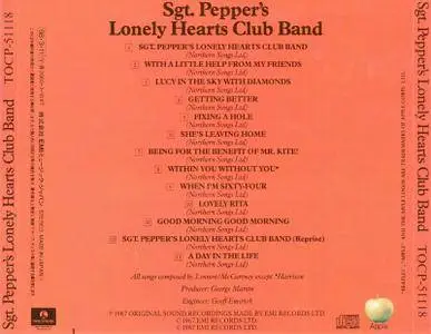 The Beatles - Sgt. Pepper's Lonely Hearts Club Band (1967) [Toshiba-EMI TOCP-51118, Japan]