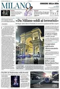 Il Corriere della Sera Milano - 23.11.2015