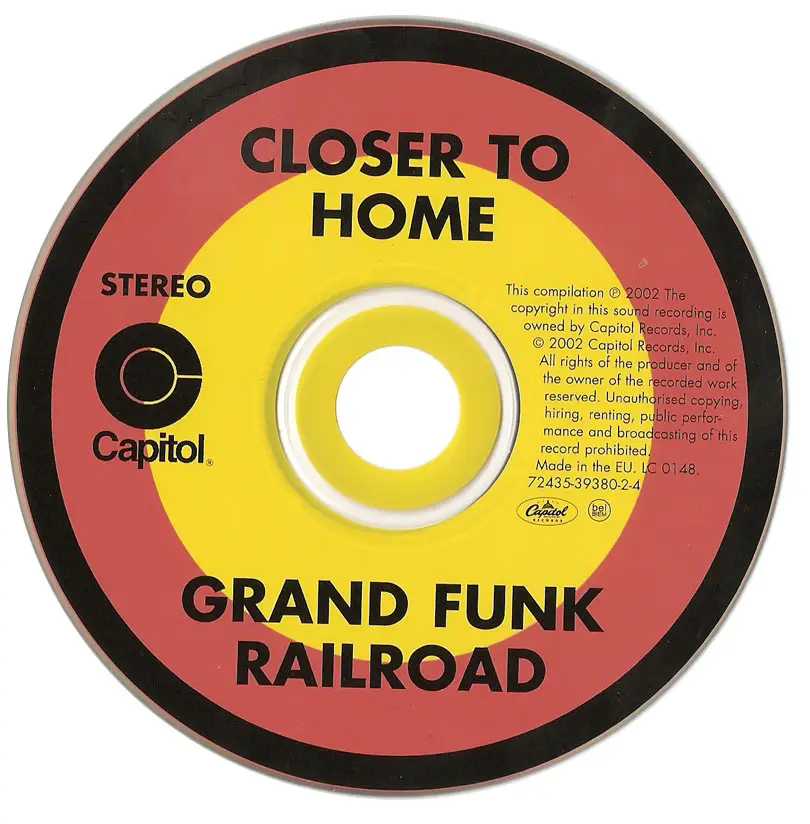 grand funk railroad closer to home
