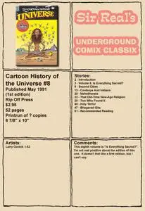 Cartoon History of the Universe 08 1st Edition 1991 Rip Off Press Sir Real
