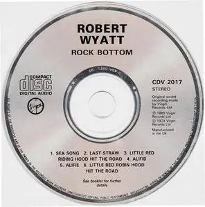Robert Wyatt - Rock Bottom (1974) {1989 Virgin}