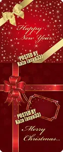 Red New Year backgrounds