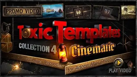 Toxic Templates Collection 4 - Cinematic for After Effects