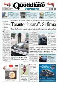 Quotidiano di Puglia Taranto - 21 Gennaio 2018