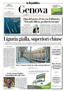 la Repubblica Genova - 9 Gennaio 2021