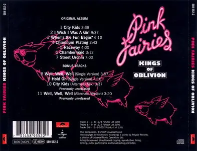 Pink Fairies - Kings Of Oblivion (1973) [Reissue 2002]