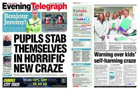 Evening Telegraph Late Edition – November 21, 2017
