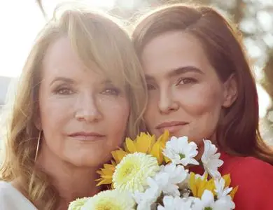 Zoey Deutch and Lea Thompson by Madelyn Deutch for InStyle April 2021
