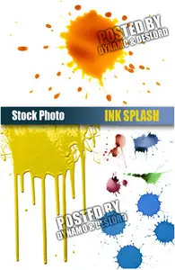 UHQ Stock Photo - Ink Splash