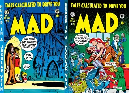 Mad Magazine #1-23 (1952-1955)