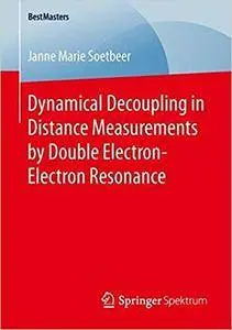Dynamical Decoupling in Distance Measurements by Double Electron-Electron Resonance
